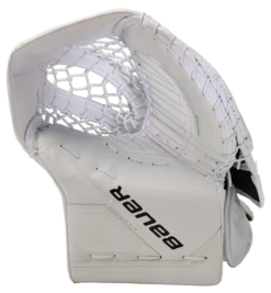 Bauer Supreme Mach Senior Goalie Catcher -Skate Shop 1059807 3 4 White 1006