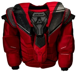 Bauer Supreme Mach Senior Goalie Chest Protector -Skate Shop 1059815 Red Front 1087