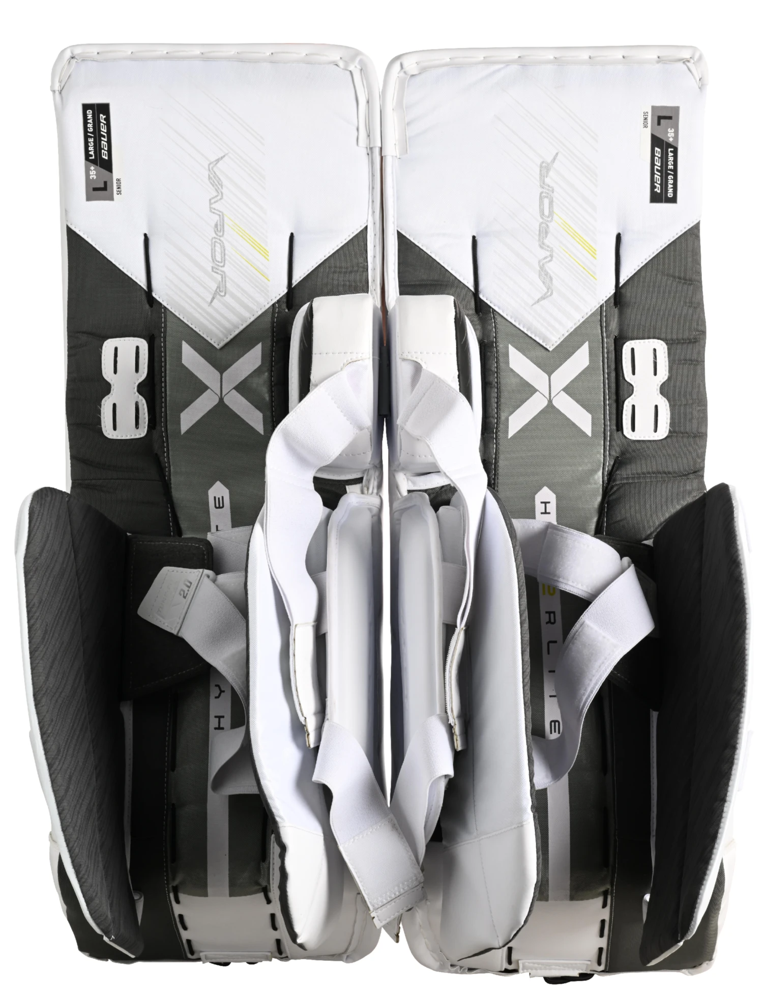 Bauer Vapor Hyperlite2 Senior Goalie Pads 2 Bauer Vapor Hyperlite2 Senior Goalie Pads - Image 2