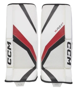 CCM YTFLEX 3 Youth Goalie Pads -Skate Shop GPYFX3 WHTBKRD 01
