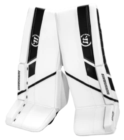 Warrior Ritual G5 Junior Goalie Pads (w/ Knee Pads) -Skate Shop g5jl0wbk war 01 i