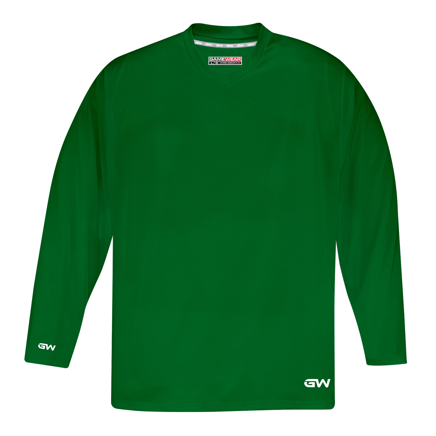 GameWear GW5500 ProLite Series Senior Hockey Practice Jersey - Kelly Green 1 GameWear GW5500 ProLite Series Senior Hockey Practice Jersey - Kelly Green