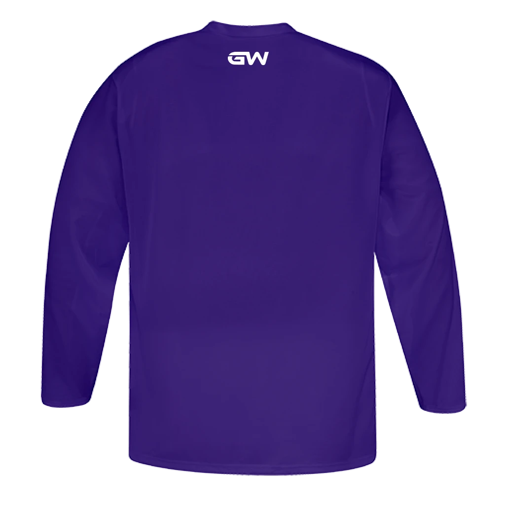 GameWear GW5500 ProLite Series Senior Hockey Practice Jersey - Violet 2 GameWear GW5500 ProLite Series Senior Hockey Practice Jersey - Violet - Image 2
