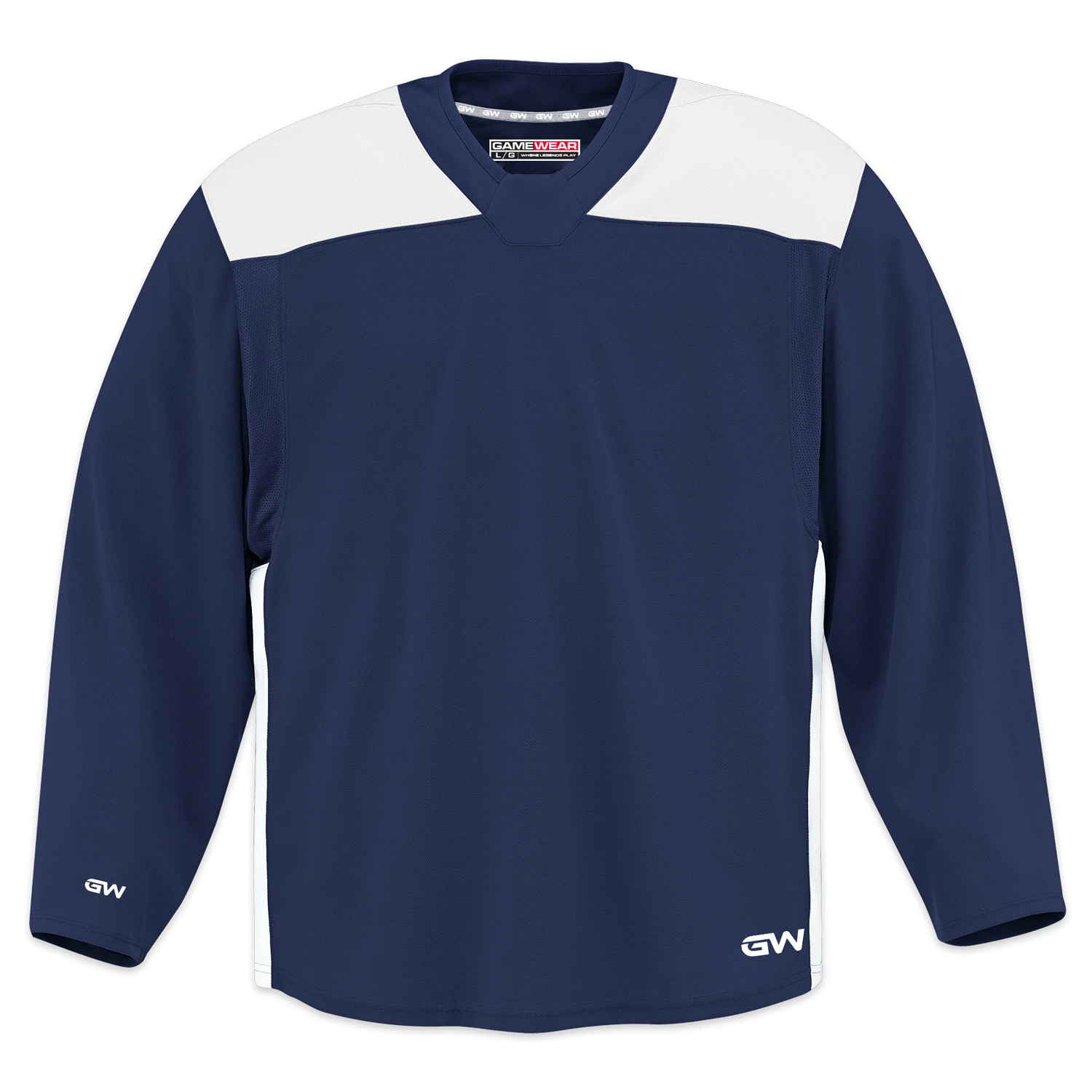GameWear GW6500 ProLite Series Senior Hockey Practice Jersey - Royal / White 1 GameWear GW6500 ProLite Series Senior Hockey Practice Jersey - Royal / White