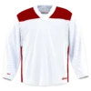 GameWear GW6500 ProLite Series Senior Hockey Practice Jersey - White / Red