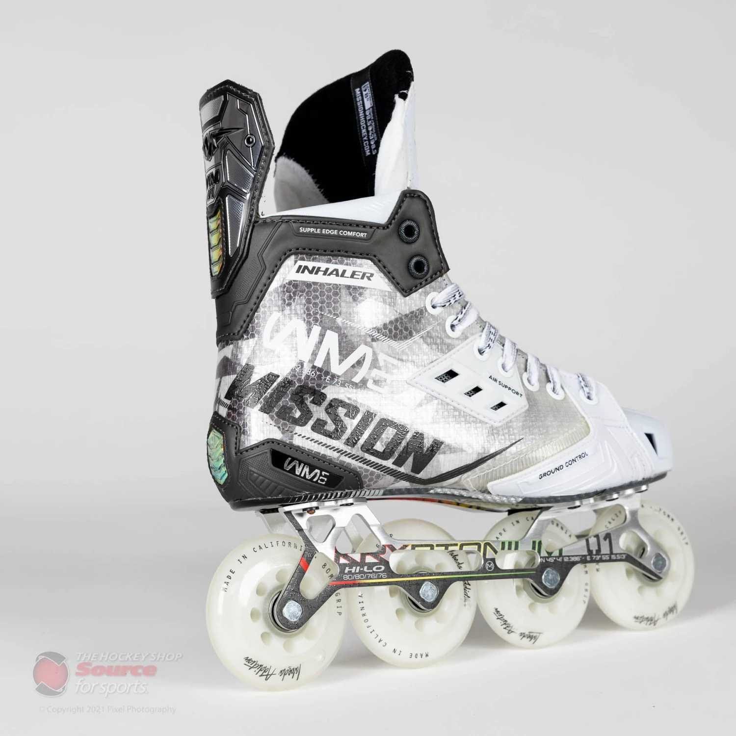 Mission Inhaler WM01 Senior Roller Hockey Skates 2 Mission Inhaler WM01 Senior Roller Hockey Skates - Image 2