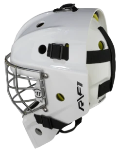 Warrior RF1 Junior Goalie Mask 8 Warrior RF1 Junior Goalie Mask -Skate Shop rf1jm0wh war 03 i