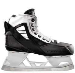 TRUE Two-Piece Custom Junior Goalie Skates -Skate Shop true goalie skates true two piece custom junior goalie skates silver 28743953088578