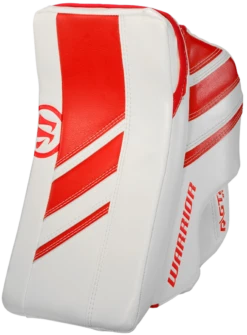 Warrior Ritual GT2 Intermediate Goalie Blocker -Skate Shop warrior ritual gt2 intermediate goalie blocker white red