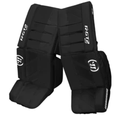 Warrior Ritual GT2 Intermediate Goalie Pads (w/ Knee Pads) -Skate Shop warrior ritual gt2 intermediate goalie pads black