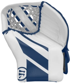 Warrior Ritual GT2 Junior Goalie Catcher -Skate Shop warrior ritual gt2 junior goalie catcher white blue