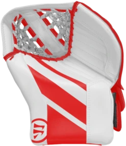 Warrior Ritual GT2 Junior Goalie Catcher -Skate Shop warrior ritual gt2 junior goalie catcher white red